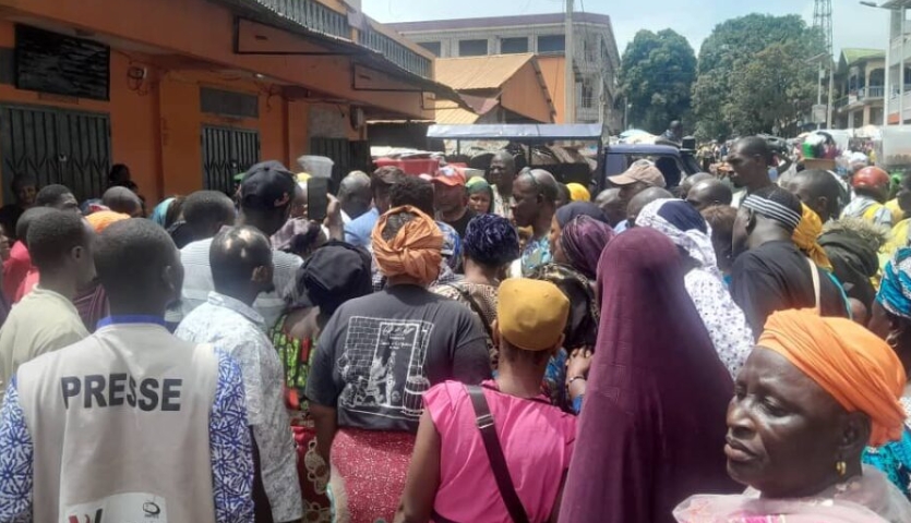 Kindia : vives tensions après le déguerpissement des vendeuses de la rue « Sens interdit »